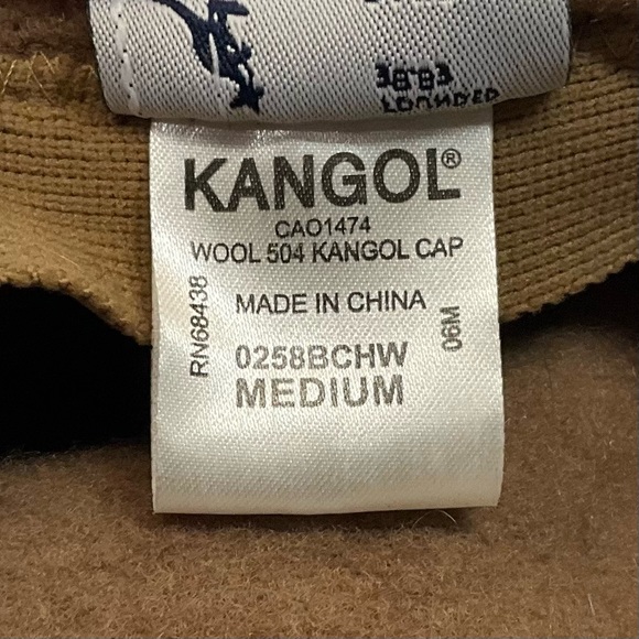 Kangol 504 Wool Flat Cap in Camel size Medium - Picture 7 of 9